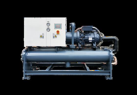 60 HP Water Cooled Screw Type Chiller Offering High Reliability and Cooling Performance for Manufacturing and Commercial Facilities